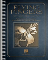 Flying Fingers Guitar and Fretted sheet music cover